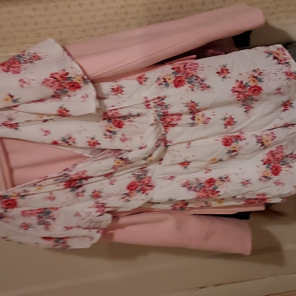 Floral print romper